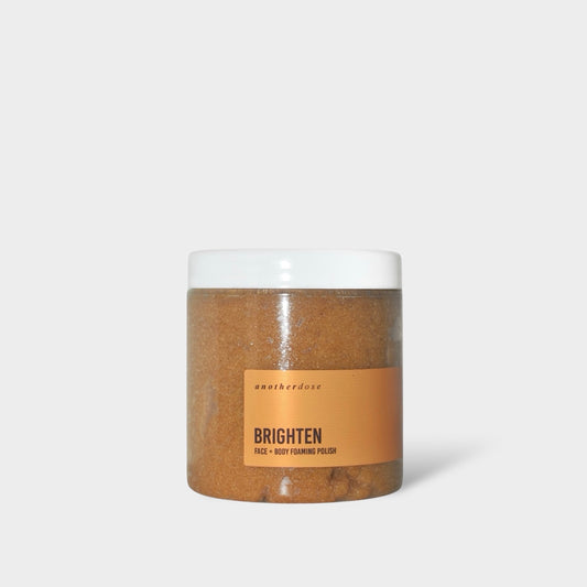 BRIGHTEN face + body foaming polish